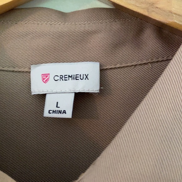 Cremieux Tan Blouse size large NWT - Picture 3 of 5